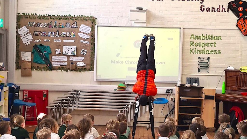 Interactive speaker for schools in United Kingdom