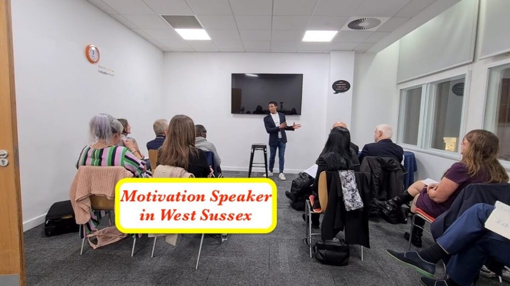 MOTIVATIONAL speaker in West Sussex 