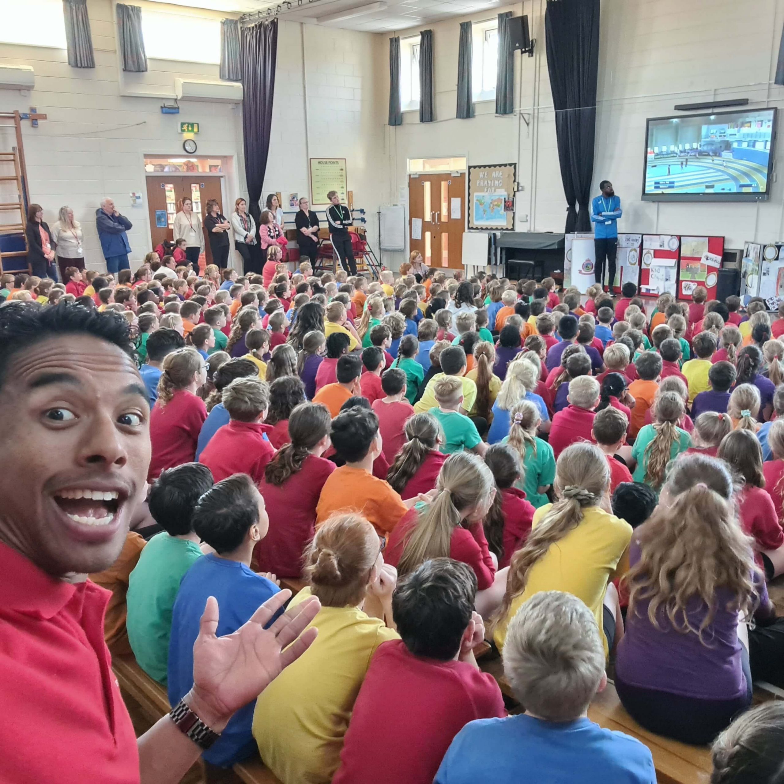 School motivation Speakers ENERGISES Primary School in Ashford Kent UK
