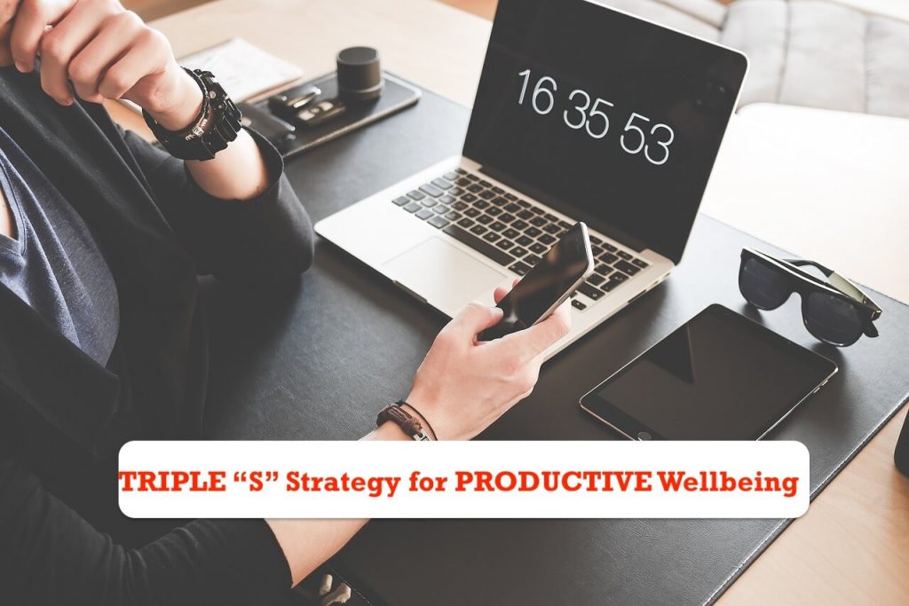 TRIPLE S Strategy for PRODUCTIVE Wellbeing