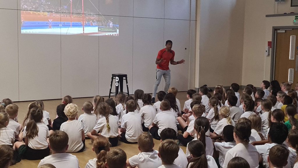 Gymnastics RESILIENCE speaker for EVENTS and SCHOOLS
