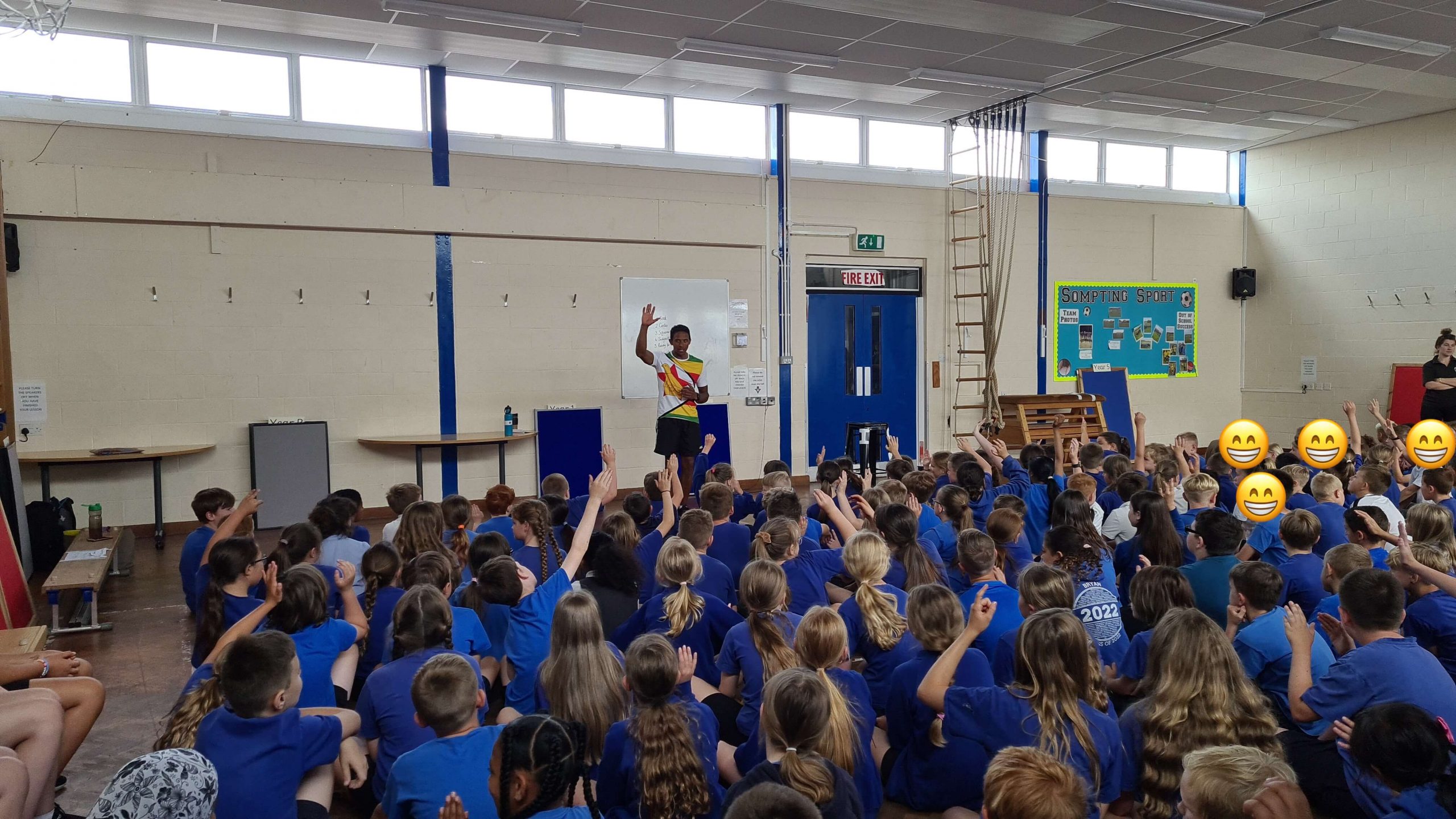 Gymnast Wellbeing resilience speaker
