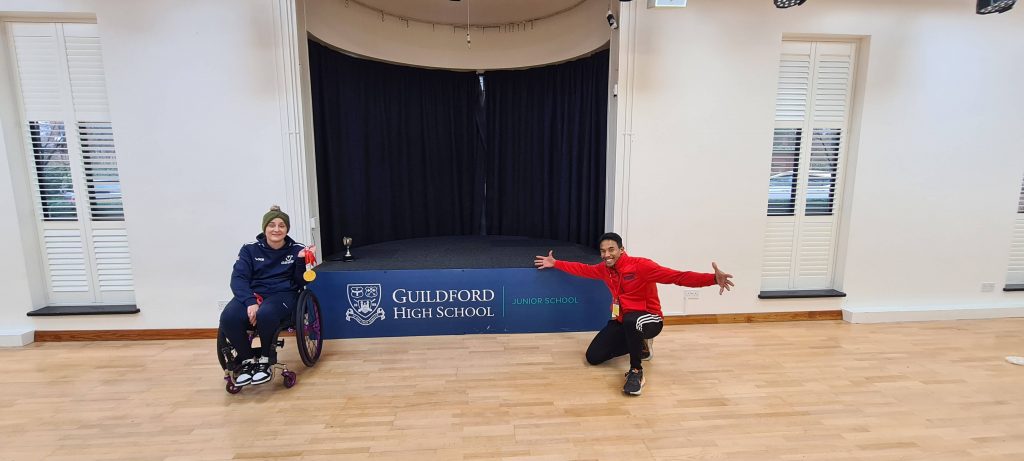 Sports Ambasadors Speak at Idependant School in Guildford