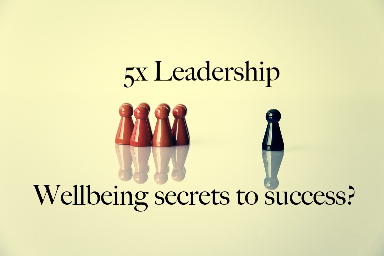 5x LEADERSHIP Wellbeing secrets to SUCCESS