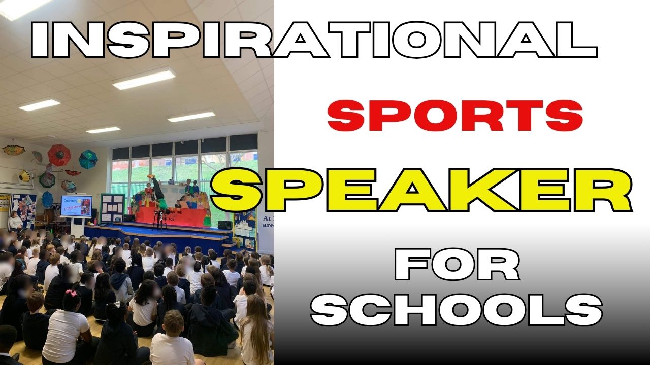 Inspirational Sports Speaker For Schools - Courtney Orange