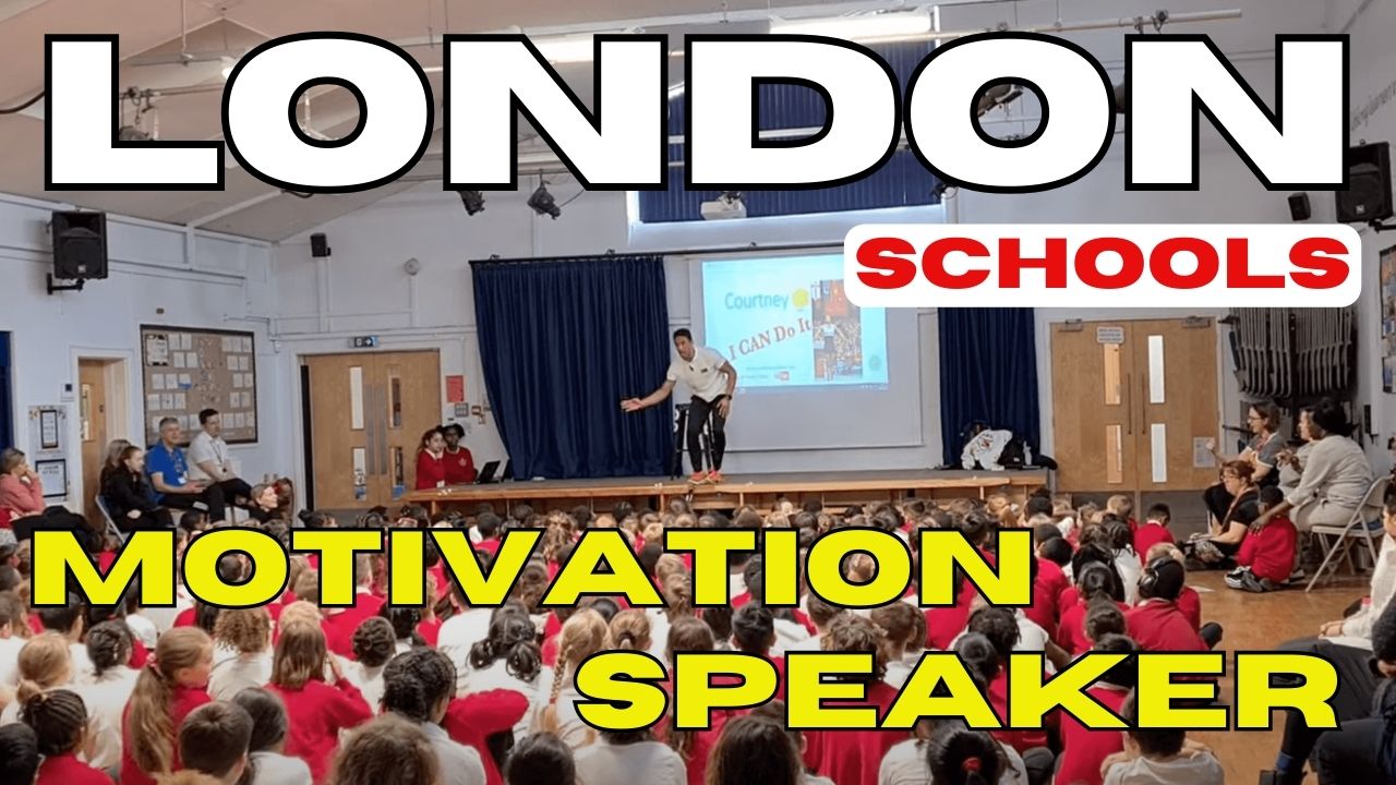 London Schools Motivation Speaker - Courtney Orange