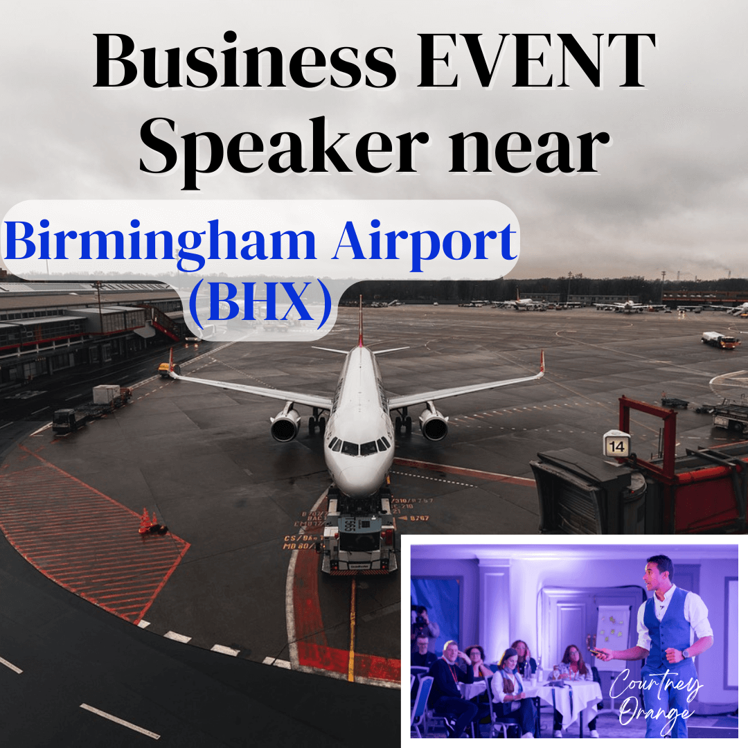 Business Event Speaker near Birmingham Airport