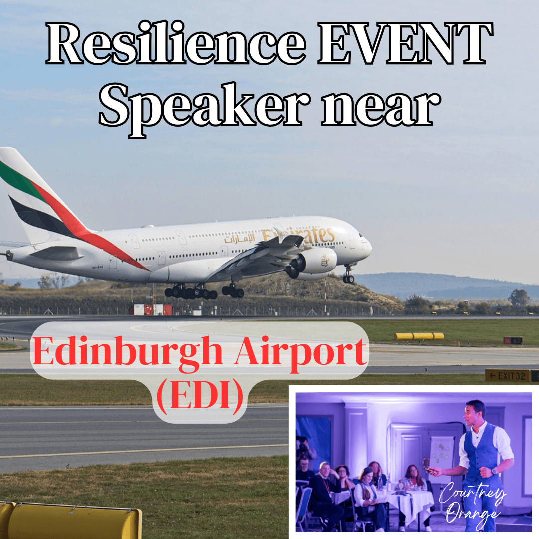 Resilience Event Speaker near Edinburugh Airport