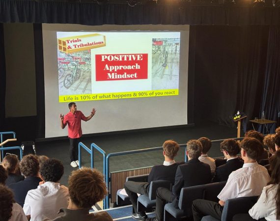 Teenage Motivational Speaker for Private Schools - Courtney Orange
