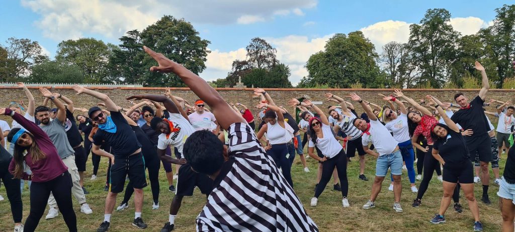 Corporate Wellbeing Day - Stretch Energiser ice-breaker session