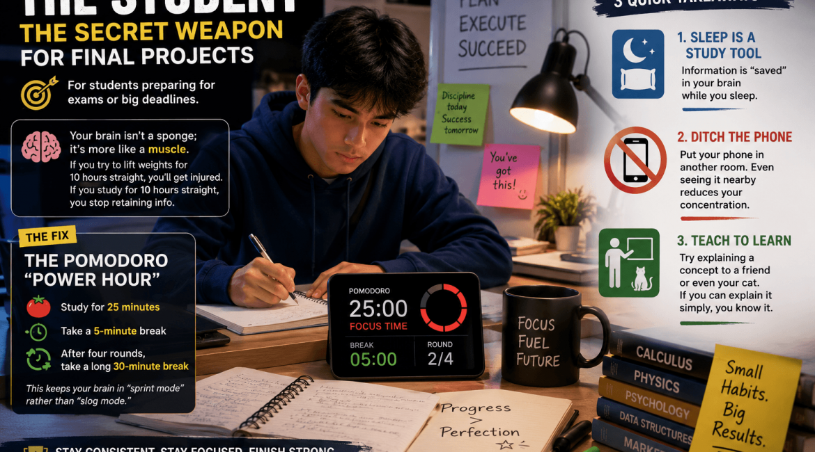 The Student - The Secret Weapon for Final Projects