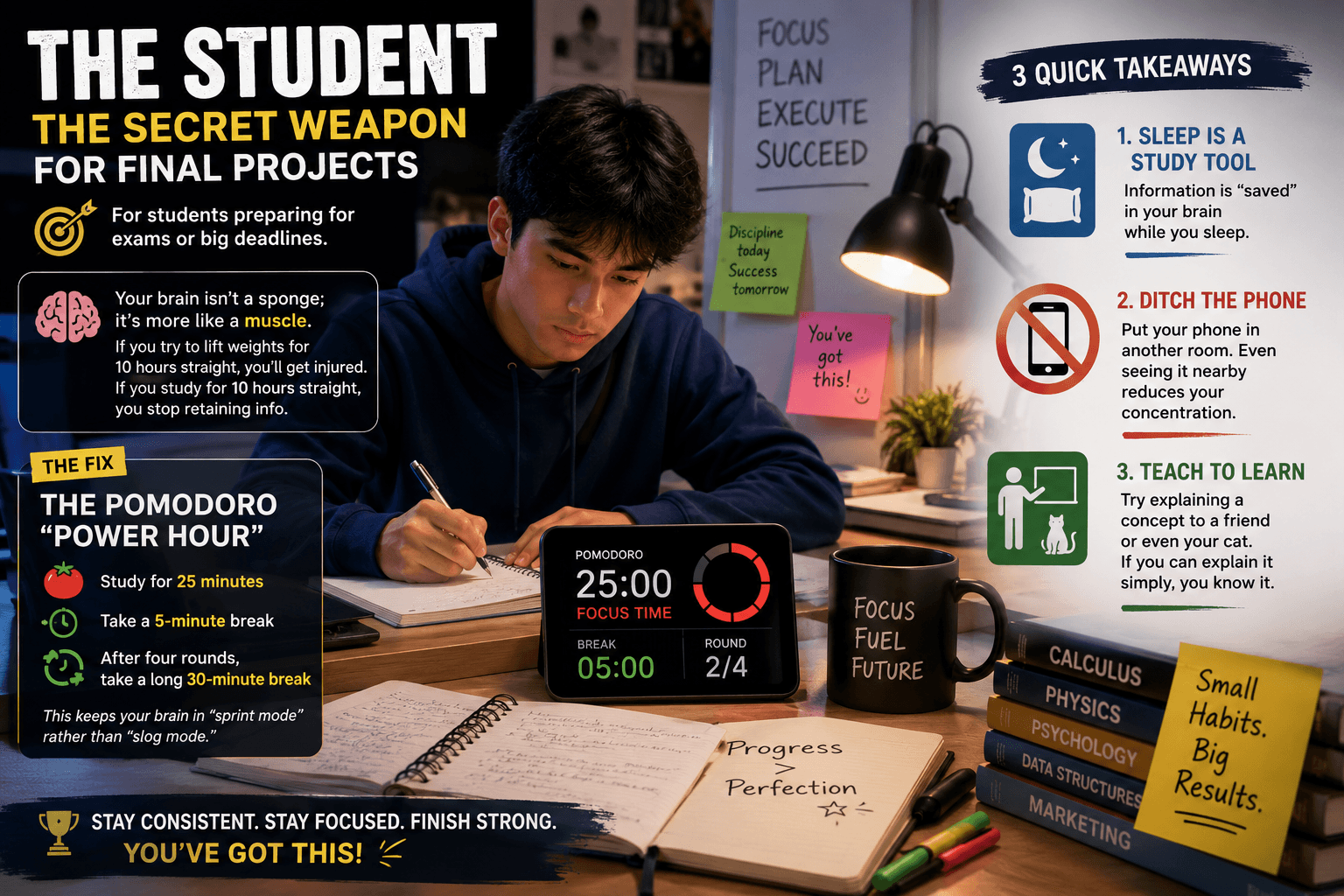The Student - The Secret Weapon for Final Projects