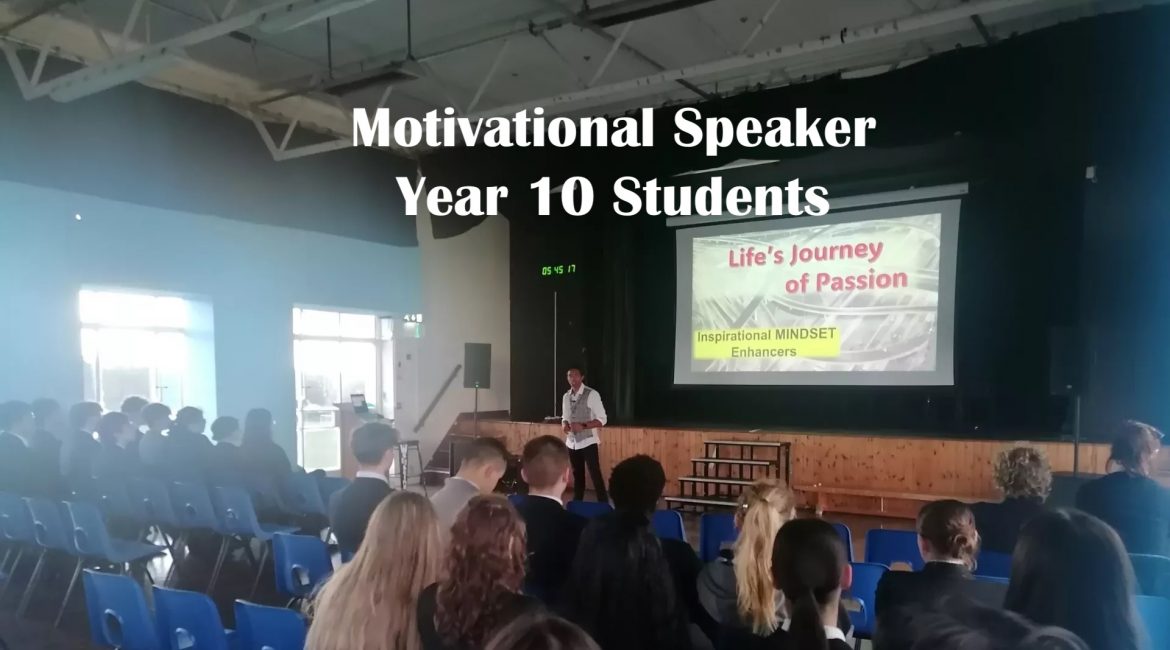 Motivational Speaker for Year 10 Students